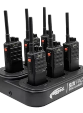 Rugged Radios RDH16 UHF Business Band Handheld Radio w/1 Bank Charger (6pcs.)                                     - 6PACK-KIT-RDH16-U - Image 3