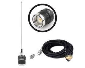 Rugged Radios 450-470 MHz Vertex Handheld Radios UHF External Antenna Kit