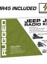 Rugged Radios Radio Kit w/GMR45 POWERHOUSE Mobile Radio Jeep Wrangler JK 2-Door 2007-2018                                     - JK2-GMR45 - Image 4