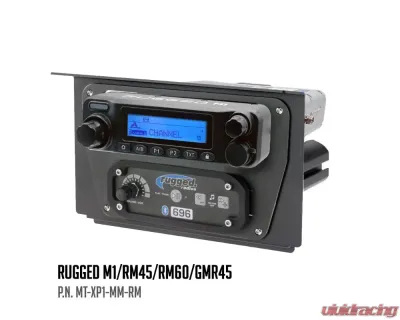 Rugged Radios RM60/M1/GMR45 Multi-Mount Kit Polaris RZR XP 1000 | 900 S | XP Turbo S 2014-2023 - MT-XP1-MM