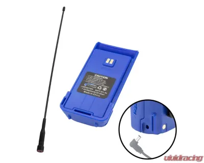 Rugged Radios R1 Handheld Radio Long Range Antenna And Xl Battery Upgrade - R1-LONGRANGE-UPGRADE