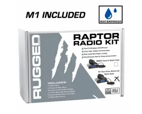 Rugged Radios Radio Kit w/M1 Race Series Mobile Radio Ford Raptor 2010-2023