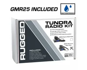 Rugged Radios Radio Kit w/GMR25 Waterproof Mobile Radio Toyota Tundra 2007-2021