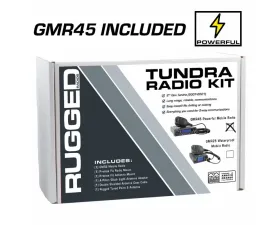 Rugged Radios Radio Kit w/GMR45 POWERHOUSE Mobile Radio Toyota Tundra 2007-2021