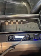Rugged Radios Kenwood Radio Center Console Radio Mount Ford F-Series | Raptor | Chevrolet Silverado | Dodge Ram | GMC Sierra 2007-2023                                     - MT-RM-CONSOLE-KEN - Image 2