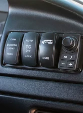 Rugged Radios Rocker Switch Panel Bezel Ford F-150 | F-250 | Bronco 1993-1997                                     - MT-SW-BEZ-4 - Image 2