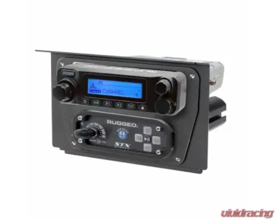 Rugged Radios STX Stereo Complete UTV Communication Kit w/Alpha Audio Helmet Kits Polaris RZR 2010-2023 - XP1-STX-M1-HK