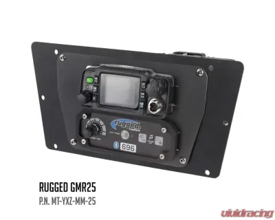 Rugged Radios UTV Intercoms and Radios Dash Mount Multi-Mount Kit Yamaha YXZ1000R 2016-2023 - MT-YXZ-MM