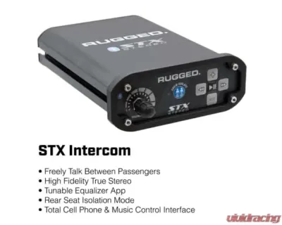 Rugged Radios STX Stereo Complete UTV Communication Intercom and Radio Kit w/Dash Mount and Alpha Audio Helmet Kits Can-Am Maverick X3 | X3 Max 2015-2023 - X3-STX-M1-HK