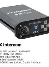 Rugged Radios STX Stereo Complete UTV Communication Intercom and Radio Kit w/Top Mount and Alpha Audio Helmet Kits Can-Am Maverick X3 | X3 Max 2015-2023                                     - X3-STX-M1-TM-HK - Image 3