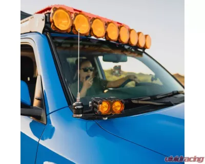 Rugged Radios A Pillar Overlanding Adventure Ditch Lights Antenna Adapter - MT-ANT-ADPT