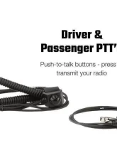 Rugged Radios STX Stereo Complete UTV Communication Intercom and Radio Kit w/Dash Mount and Alpha Audio Helmet Kits Can-Am Maverick X3 | X3 Max 2015-2023                                     - X3-STX-M1-HK - Image 5