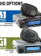 Rugged Radios Complete Communication Kit with Intercom and 2-Way Radio Polaris RZR XP 1000 2023                                     - XP1-696-M1-HK - Image 3