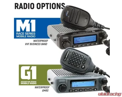 Rugged Radios Complete Communication Kit with Intercom and 2-Way Radio Polaris RZR XP 1000 2023 - XP1-696-M1-HK