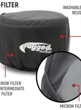 Rugged Radios High Performance Filter Kit MAC Air Helmet Pumper 5 Kit                                     - BLOWER-FILTER-3P-BULK - Image 4