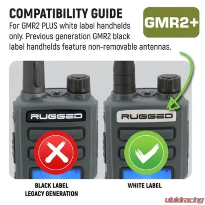 Rugged Radios Long Range Antenna GMR2 Plus - GMRS-SMA-M
