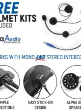 Rugged Radios 696 Plus Remote Head Complete Master Communication Kit w/ Intercom & 2-Way Radio G1 GMRS                                     - MCK-696RS-2P-G1 - Image 8