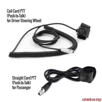 Rugged Radios 696 Plus Remote Head Complete Master Communication Kit w/ Intercom & 2-Way Radio G1 GMRS - MCK-696RS-2P-G1