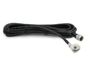 Rugged Radios 15 Ft Antenna Cable w/ Removable Mini 3/8 NMO Bulkhead Mount