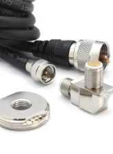 Rugged Radios 15 Ft Antenna Cable w/ Removable Mini 3/8 NMO Bulkhead Mount                                     - NMO-MINI-U-15 - Image 2