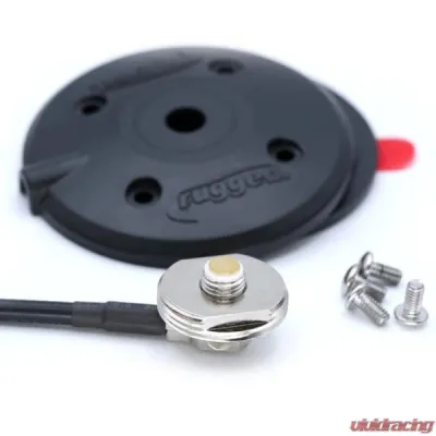 Rugged Radios NMO Adhesive Antenna Mount w/ 15' Coax Cable - NMO-STICK-ON