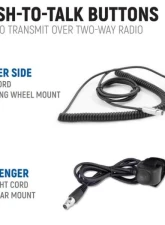 Rugged Radios Complete Communication Kit w/Bluetooth Intercom & 2-Way Radio Dash Mount M1 VHF 696 Plus Polaris                                     - PROR-696-M1-HK - Image 10