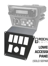 Rugged Radios Complete Communication Kit w/Bluetooth Intercom & 2-Way Radio Dash Mount G1 GMRS STX Stereo Polaris                                     - PROR-STX-G1-HK - Image 3