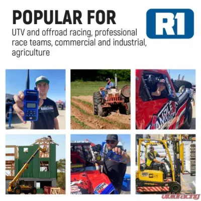 Rugged Radios Bundle Rugged R1 Business Band Handheld Radio w/ Hand Mic - R1-G