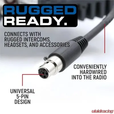 Rugged Radios Two-Way Mobile Radio Kit 41 Watt G1 Waterproof Ford Raptor 2010+ - RAPTOR-G1