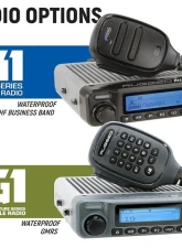 Rugged Radios Complete Communication Kit with 696 PLUS Remote Head Intercom & 2 Way G1 GMRS Radio Polaris RZR PRO XP                                     - PROR-696RS-G1-HK - Image 3