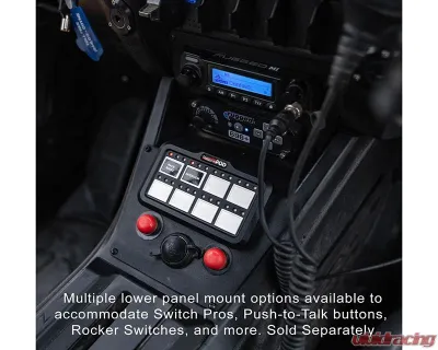 Rugged Radios Complete Communication Kit with 696 PLUS Remote Head Intercom & 2 Way G1 GMRS Radio Polaris RZR PRO XP - PROR-696RS-G1-HK