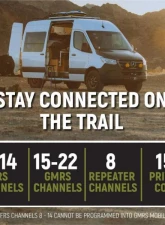 Rugged Radios Two-Way GMRS Mobile Radio Kit Mercedes-Benz Sprinter 2007+                                     - SPRINTER-G1 - Image 3