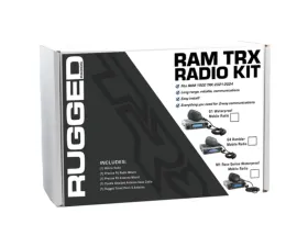 Rugged Radios RAMTRX-G1 Waterproof Two-Way Mobile Radio Kit for 2021-2024 Ram 1500 TRX