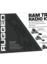 Rugged Radios RAMTRX-G4 Two-Way Mobile Radio Kit for 2021-2024 Ram 1500 TRX, 46 Watts                                     - RAMTRX-G4 - Image 7
