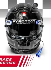 Rugged Radios Pyrotect Race Pro Airflow Mid Forced Air Helmet Large Carbon SA2020                                     - PYRO-MA-CF-HK-LG - Image 2