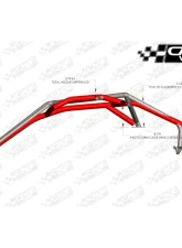 CageWrx Baja Spec Cage Kit Can-Am Maverick R 2024-2025                                     - 2SMAVRFT-DIY - Image 5