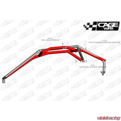 CageWrx Baja Spec Cage Kit Can-Am Maverick R 2024-2025 - 2SMAVRFT-DIY