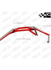 CageWrx Super Shorty Cage Kit Can-Am Maverick R 2024-2025                                     - 2SMAVRSS-DIY - Image 5