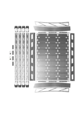 CageWrx 2 Seat Super Shorty Roof Rack Kit Polaris RZR Pro R | Turbo R | Pro XP                                     - 2SPRORSS-RR-DIY - Image 5