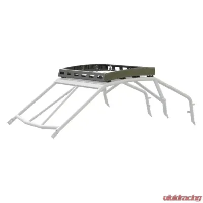 CageWrx 2 Seat Super Shorty Roof Rack Assembled & Powder Coated Polaris RZR Pro R | Turbo R | Pro XP - 2SPRORSS-RR