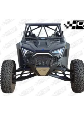 CageWrx Super Shorty Roll Cage Assembled Raw w/ Roof Polaris RZR PRO R 2022-2024                                     - 2SPRORSS - Image 3
