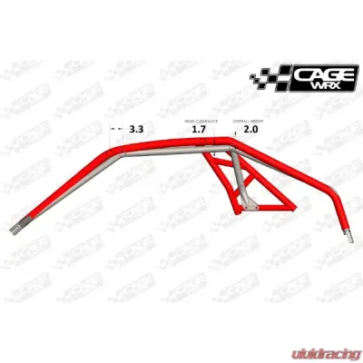 CageWrx Baja Spec Cage Kit Polaris RZR Pro XP 2020-2024 - 2SPROXPFT-DIY