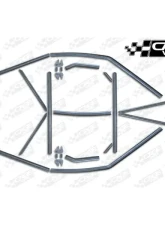 CageWrx Super Shorty Cage Kit Polaris RZR Pro XP 2020-2024                                     - 2SPROXPSS-DIY - Image 5