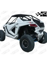 CageWrx Super Shorty Roll Cage Assembled Powder Coated w/ Roof Polaris RZR Pro XP 2020-2024                                     - 2SPROXPSSPC - Image 3