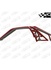 CageWrx Super Shorty Roll Cage Assembled Raw w/ Roof Polaris RZR Pro XP 2020-2024                                     - 2SPROXPSS - Image 5