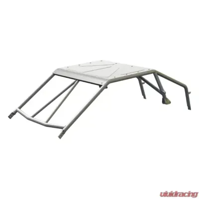 CageWrx Baja Spec Roll Cage Assembled Powder Coated w/ Roof Polaris RZR Turbo R 2022-2024 - 2STRFTPC