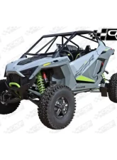 CageWrx Super Shorty Roll Cage Assembled Raw w/ Roof Polaris RZR Turbo R 2022-2024                                     - 2STRSS - Image 2