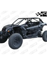 CageWrx Super Shorty Roll Cage Assembled Raw CanAm Maverick X3                                     - 2SX3SS - Image 2