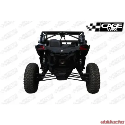 CageWrx Super Shorty Roll Cage Assembled Raw CanAm Maverick X3 - 2SX3SS