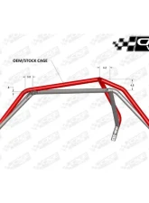 CageWrx Baja Spec Cage Kit Polaris XP 1000 | XP Turbo 2014-2018                                     - 2SXP1KFT-DIY - Image 7